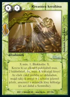 Kreatúra kreálása (2021)