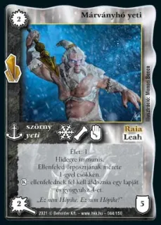 Márványhó yeti