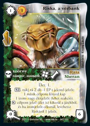 Riska, a vérbank
