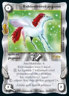 Rubinsörényű pegazus (2021)