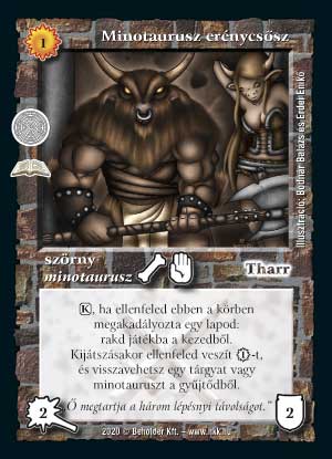 Minotaurusz erénycsősz (2020)