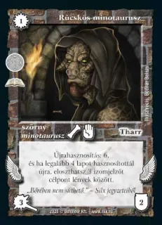 Rücskös minotaurusz (2020)