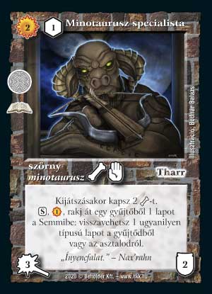 Minotaurusz specialista (2020) – Labirintus