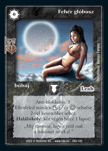 Fehér glóbusz (2022)