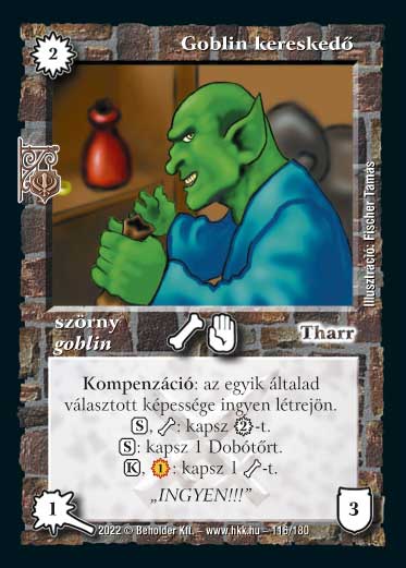 Goblin kereskedő (2022) – Roxat céhei