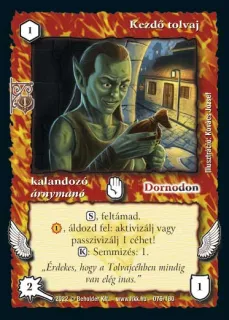 Kezdő tolvaj