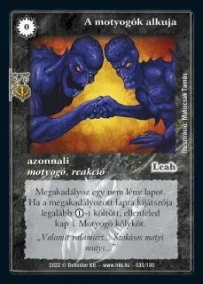 A motyogók alkuja