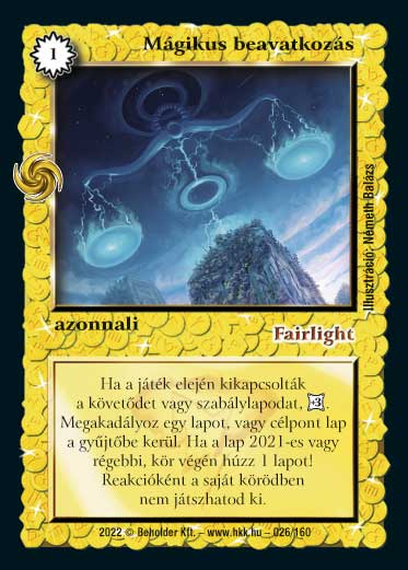 Mágikus beavatkozás – Résföld