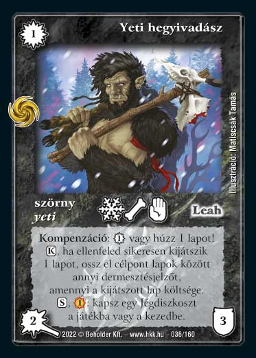Yeti hegyivadász – Résföld
