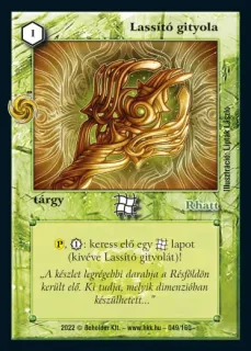 Lassító gityola