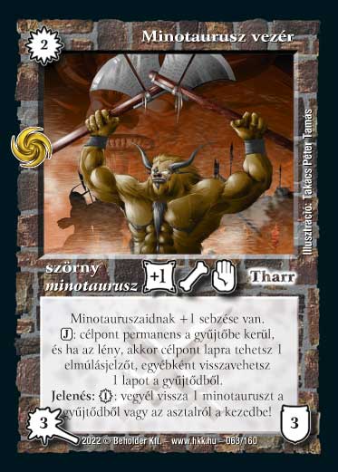 Minotaurusz vezér (2022)