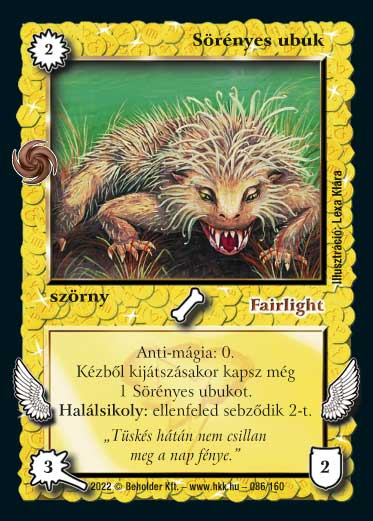Sörényes ubuk (2022)