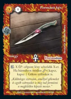 Formázó kés