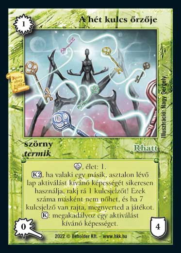 A hét kulcs őrzője