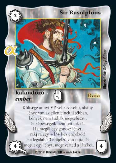 Sir Rasolphius (2022) – Alfa Pakli - Varázslények