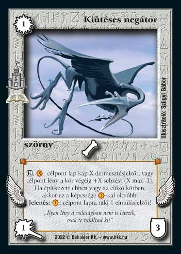 Kiütéses negátor (2022)
