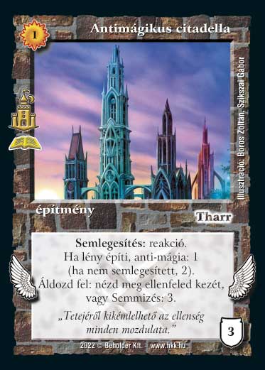 Antimágikus citadella (2022)