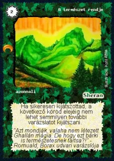 A természet rendje (alfa)