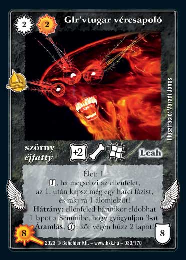 Glr'vtugar vércsapoló (2023)