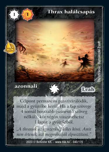 Thrax halálcsapás (2023)