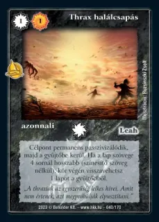 Thrax halálcsapás (2023)