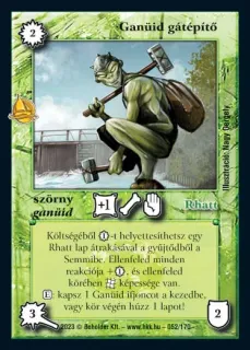 Ganüid gátépítő