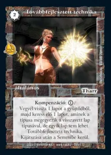 Továbbfejlesztett technika (2023)