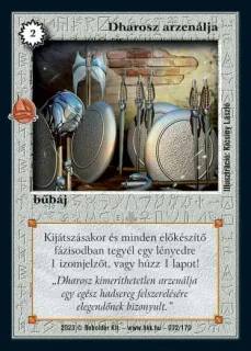 Dharosz arzenálja