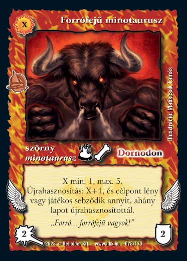 Forrófejű minotaurusz