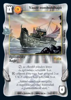 Yaurr rombolóhajó