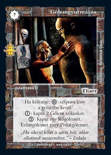 Gólemgyurmázás (2023)