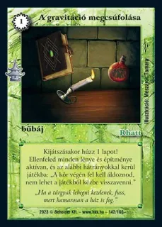 A gravitáció megcsúfolása