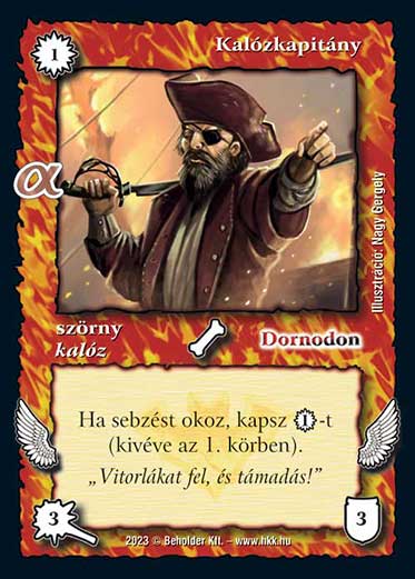 Kalózkapitány