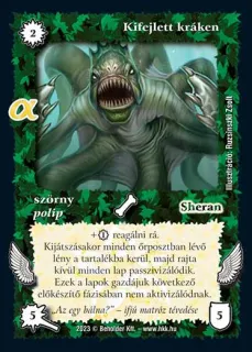 Kifejlett Kráken
