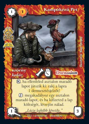 Kampókezű Pet – Lúcia kalózai