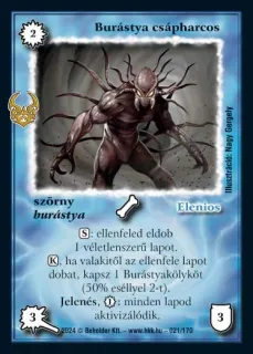 Burástya csápharcos