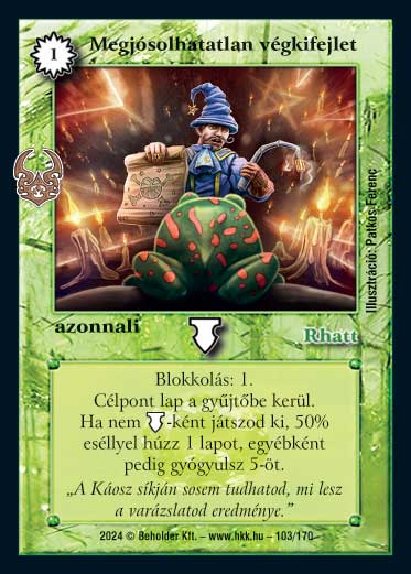 Megjósolhatatlan végkifejlet