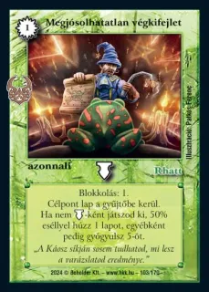 Megjósolhatatlan végkifejlet