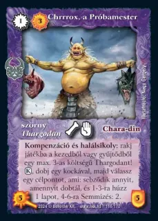 Chrrrox, a Próbamester