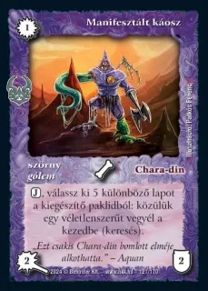 Manifesztált káosz