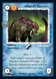 Adaptált burástya