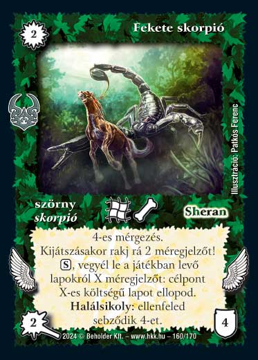 Fekete skorpió