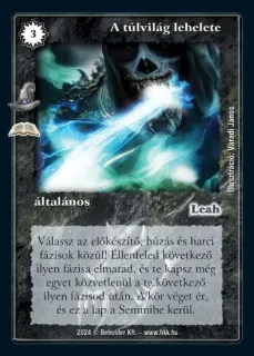 A túlvilág lehelete