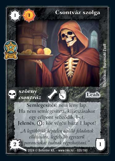 Csontváz szolga – Varázsdimenzió