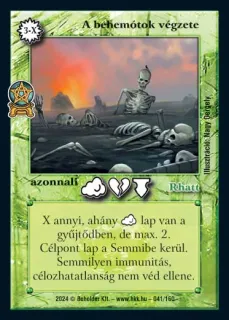A behemótok végzete