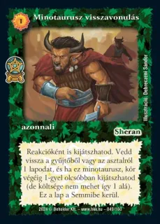 Minotaurusz visszavonulás