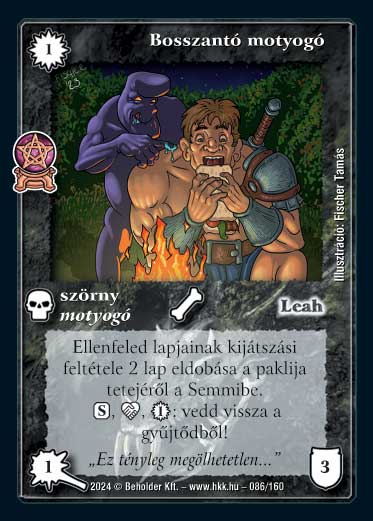 Bosszantó motyogó