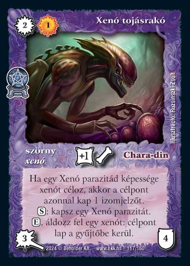 Xenó tojásrakó