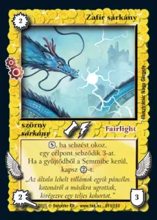 Zafír sárkány