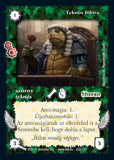 Teknős főbíra